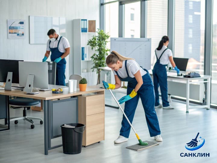 Уборка офисных и административных помещений